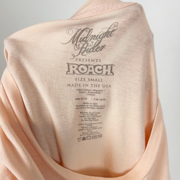 Midnight Rider Presents Roach Scorpio Graphic Tee Size Small Made in USA - Picture 5 of 6